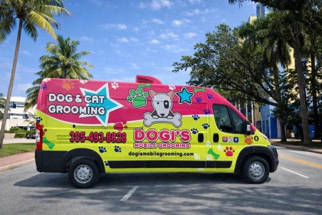 Dogi's Mobile Grooming Vans